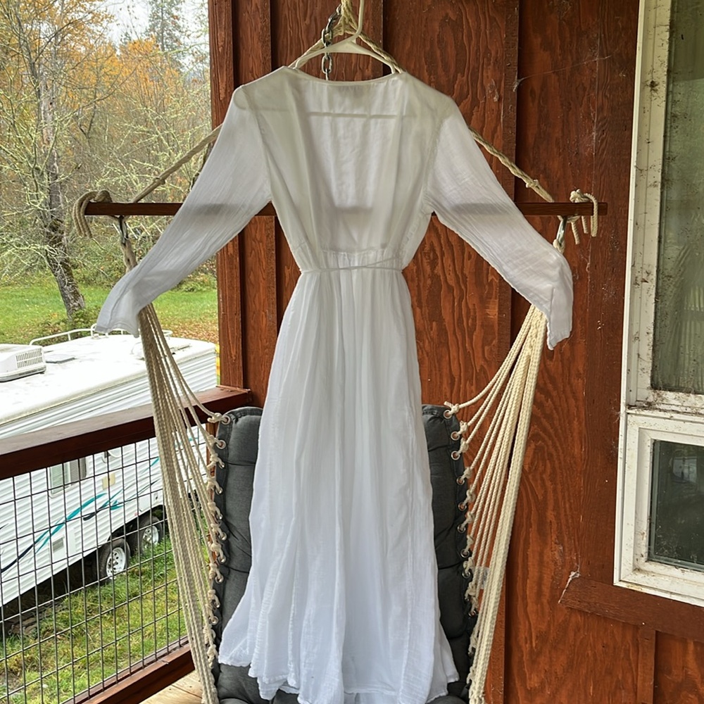 Rare Find! Gorgeous April Cornell Dressing Gown/Nightgown; Size S - Picture 5 of 14